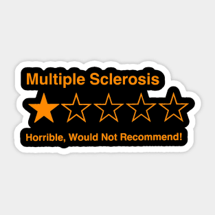 5 Star Review (Multiple Sclerosis) Sticker